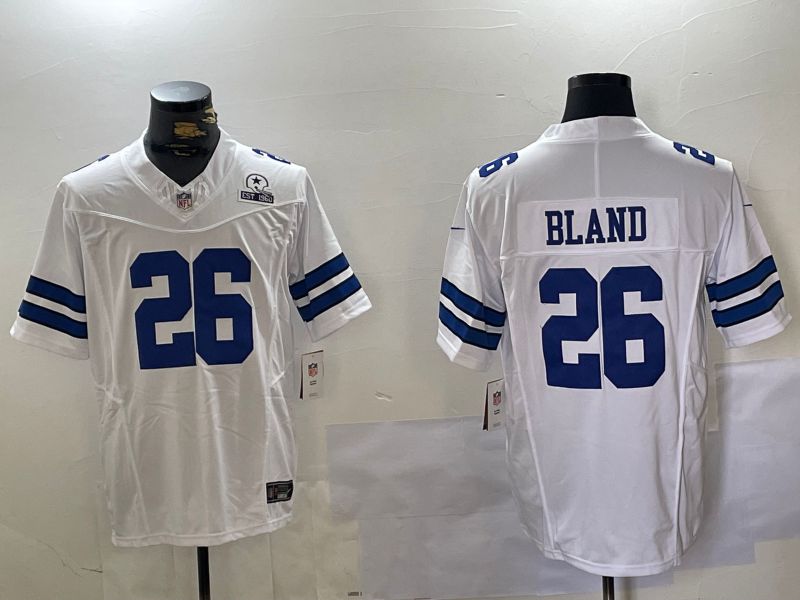 Men Dallas Cowboys #26 Bland White 2024 Nike Limited NFL Jersey style 4->dallas cowboys->NFL Jersey